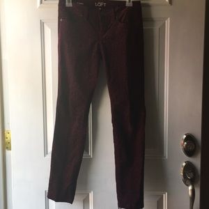 Ann Taylor loft modern skinny.